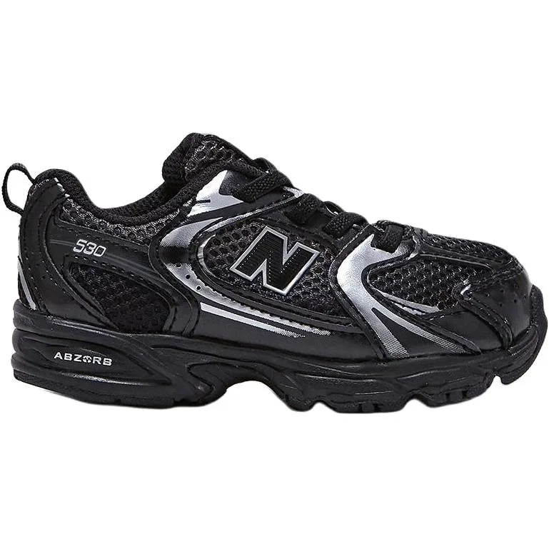 New Balance Кроссовки NB 530 для малышей черные — фото 3