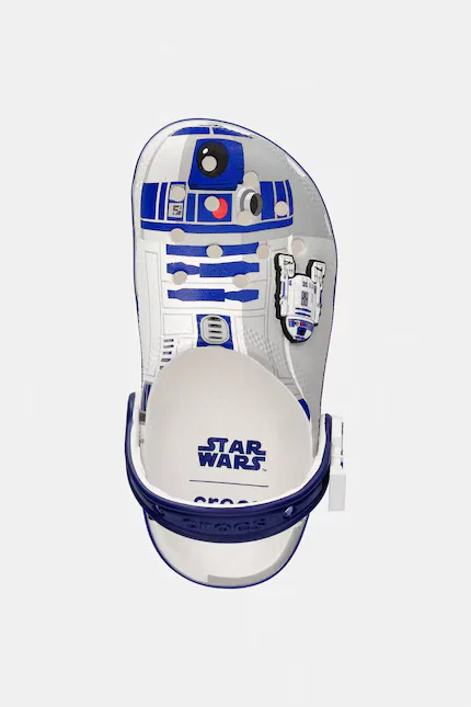 Шлепанцы Classic Star Wars R Crocs, белый — фото 4