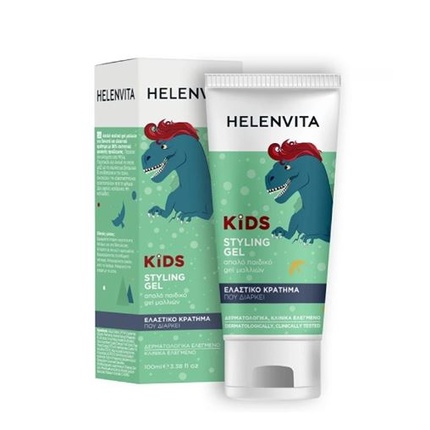 

Гель для укладки волос Kids Dino Нежный детский гель для волос 100 мл Helenvita