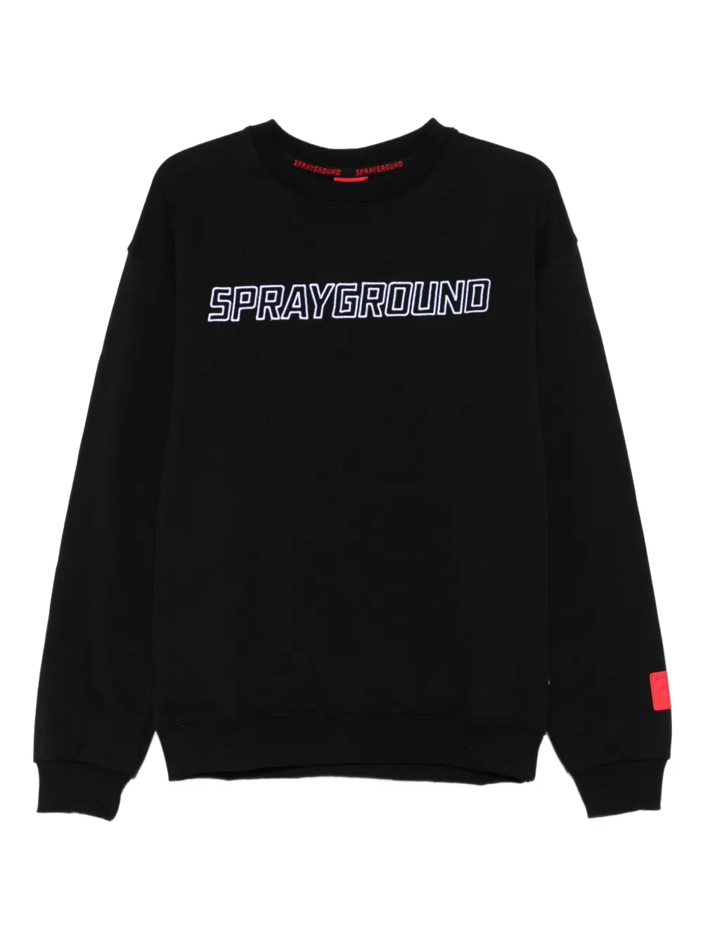 

Толстовка с вышитым логотипом Sprayground, черный