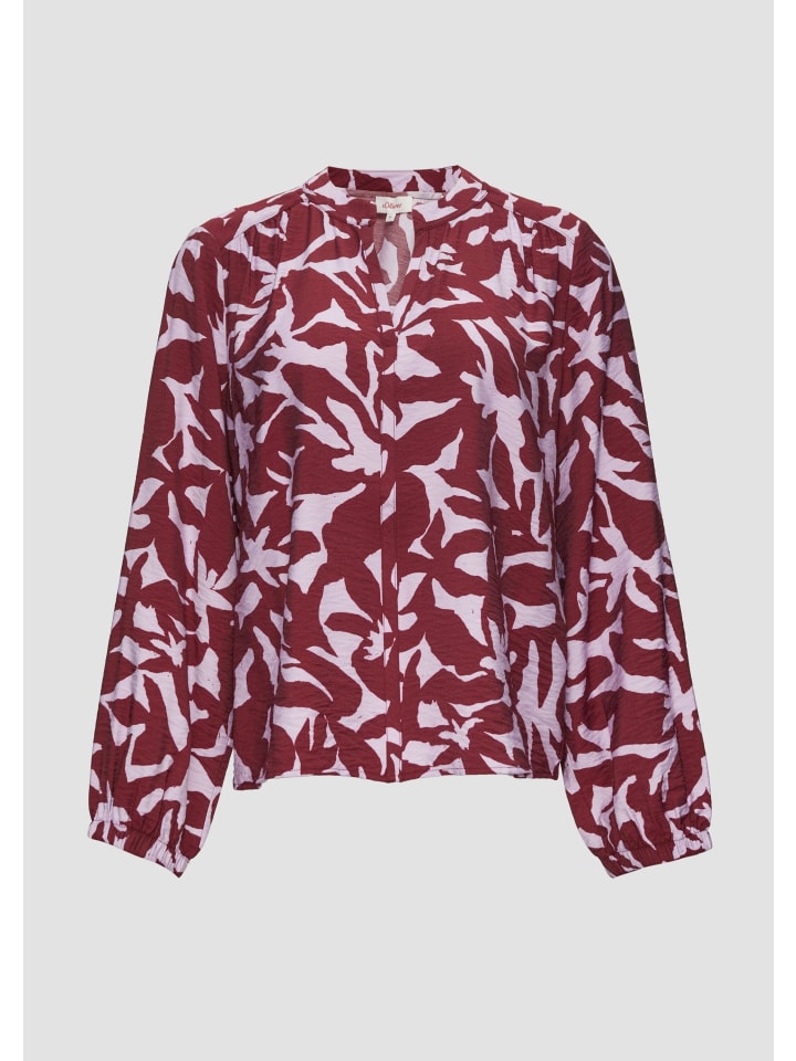 

Блузка цвета 38A0_рубиново-красный s.Oliver