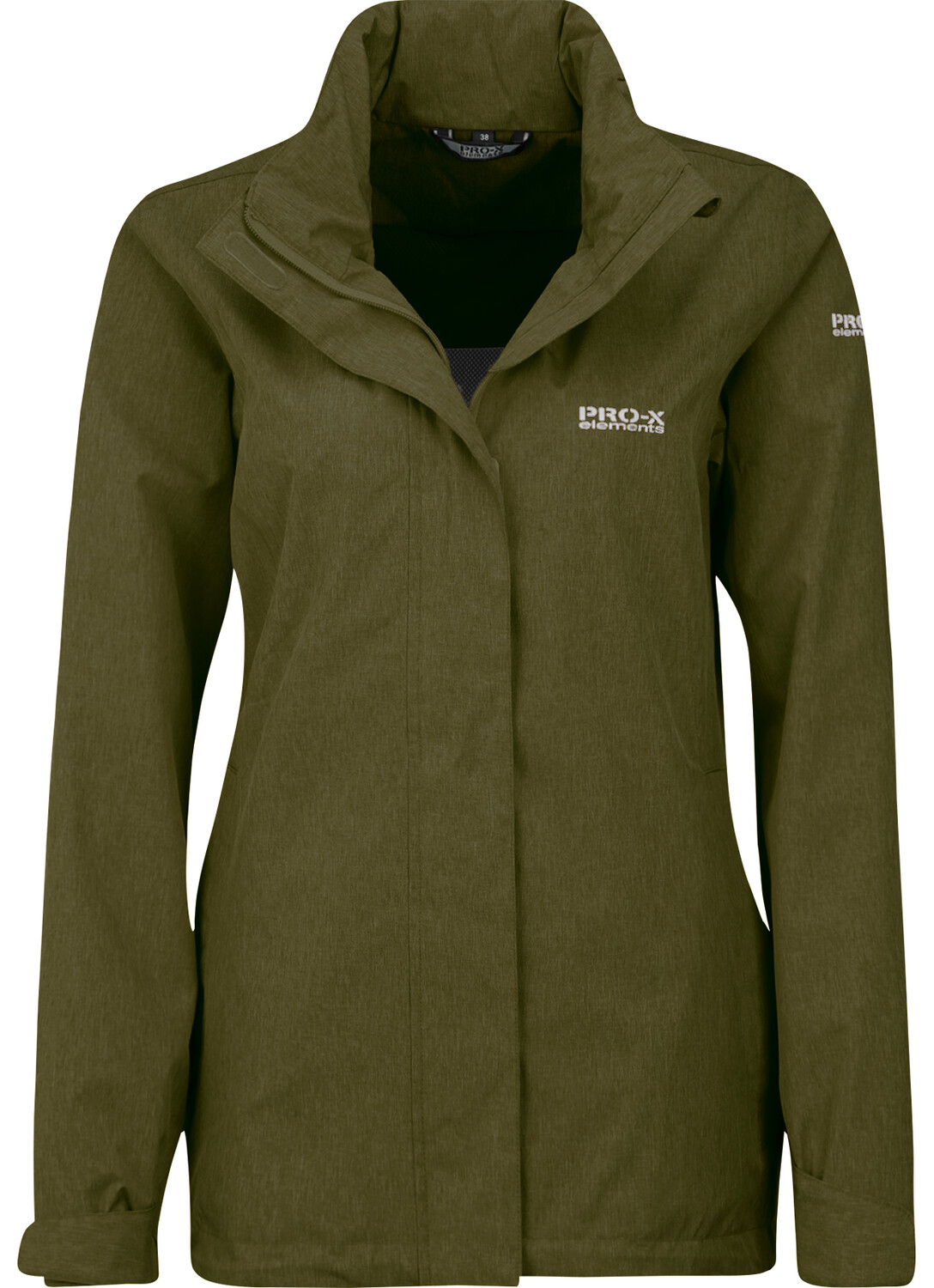 

Куртка софтшелл PRO X elements Damenjacke NAOMI, оливковый