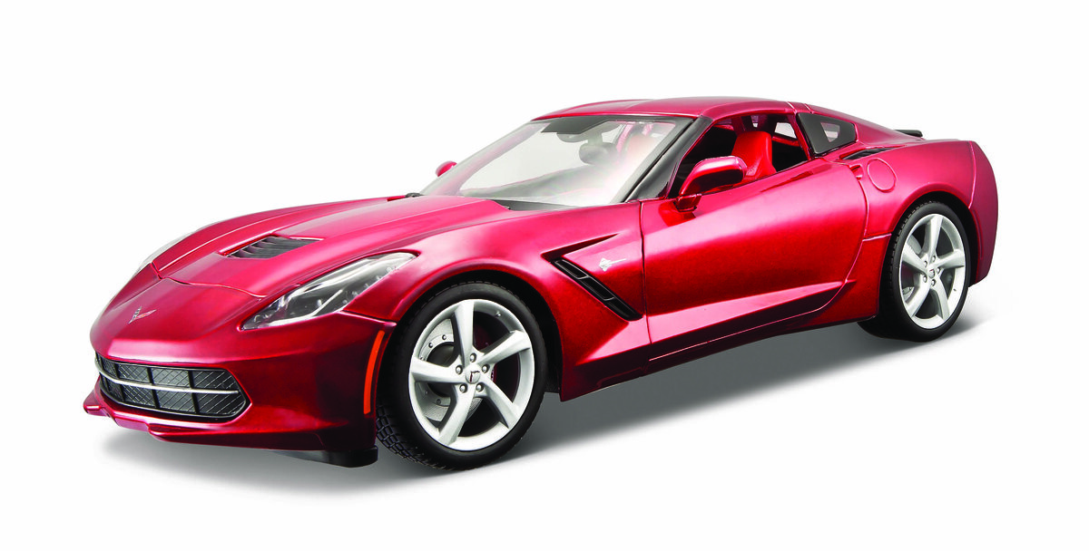 

Майсто, коллекционная модель Corvette Stingray 2014 Красный 1/18 Maisto
