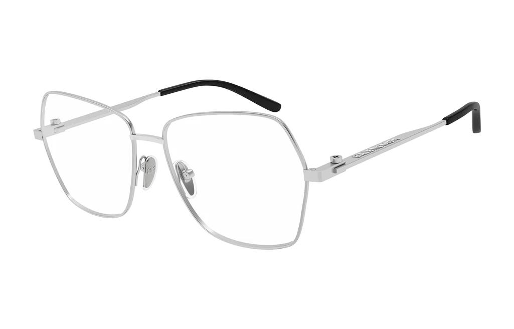 

Balenciaga Унисекс очки в серебряной оправе, Silver