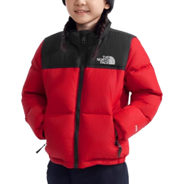 Детская зимняя куртка Pre school THE NORTH FACE, красный — фото 4