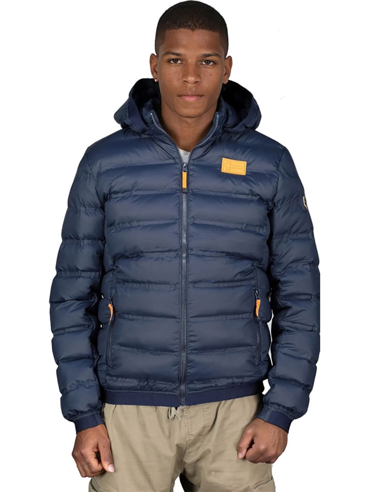 

Geographical Norway Зимняя куртка "Boomboom" темно-синего цвета