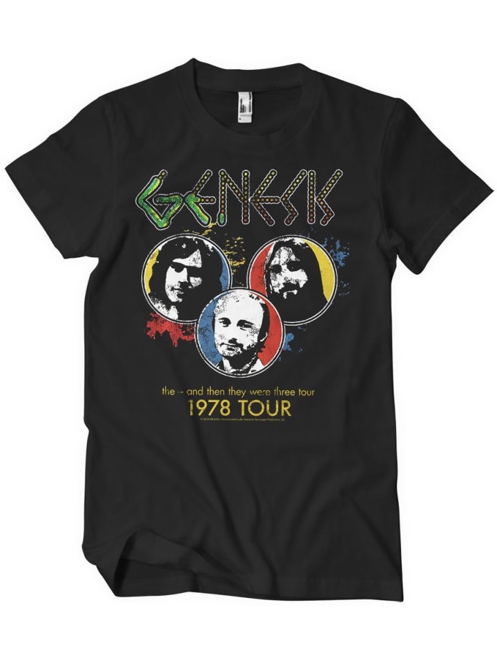

Футболка 1978 Tour Vintage T-Shirt GENESIS, черный