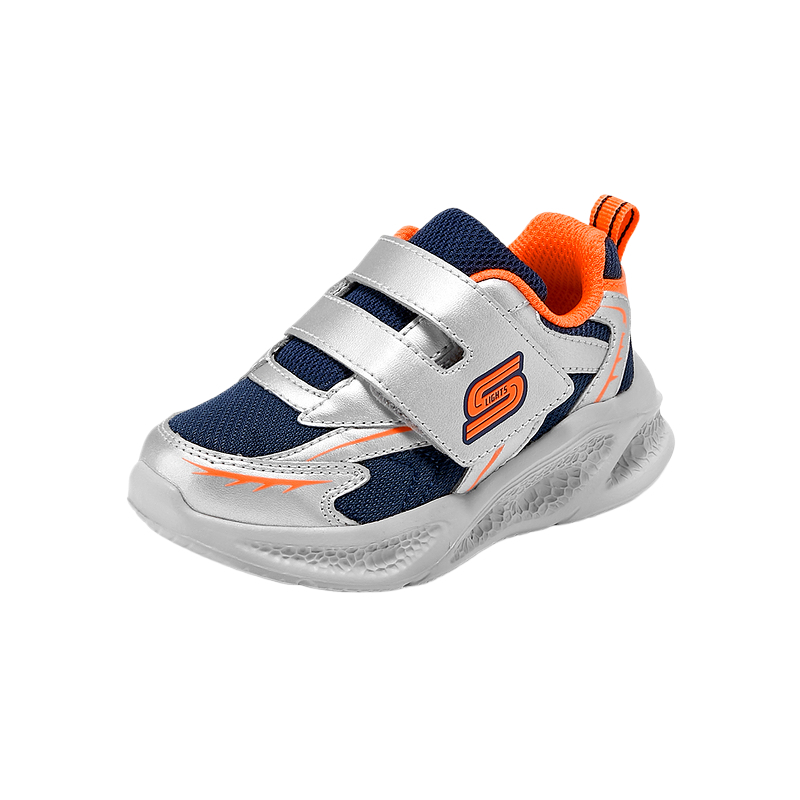 Skechers Kids Мальчики Toddler Shoes Silver Infant And Toddler — фото 3