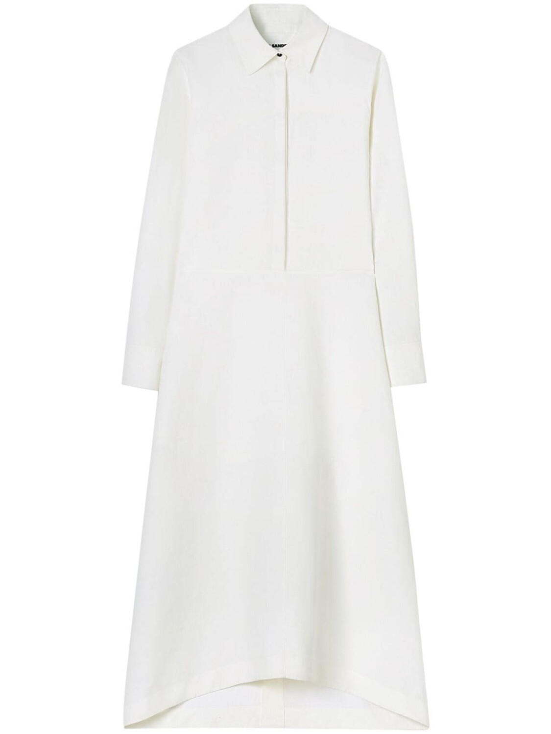 

Jil Sander платье макси с длинными рукавами, белый