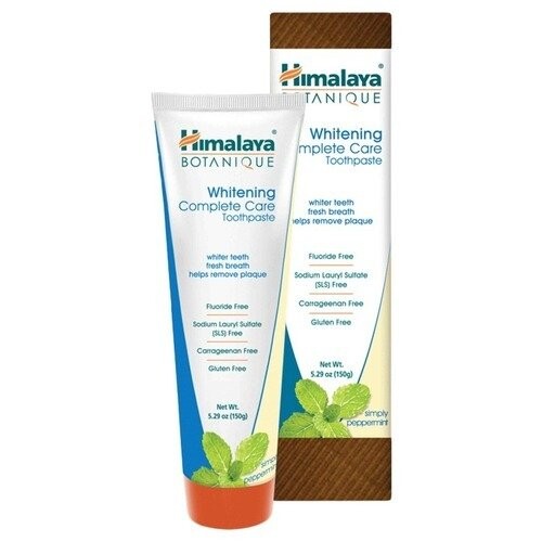 

Отбеливающая зубная паста Simply Peppermint, 150 г Himalaya, Botanique, Himalaya Herbals