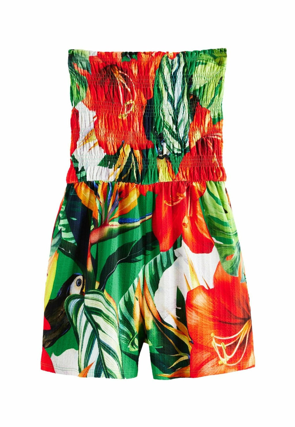

Комбинезон BANDEAU SHIRRED PLAYSUIT - REGULAR FIT Next, зеленый