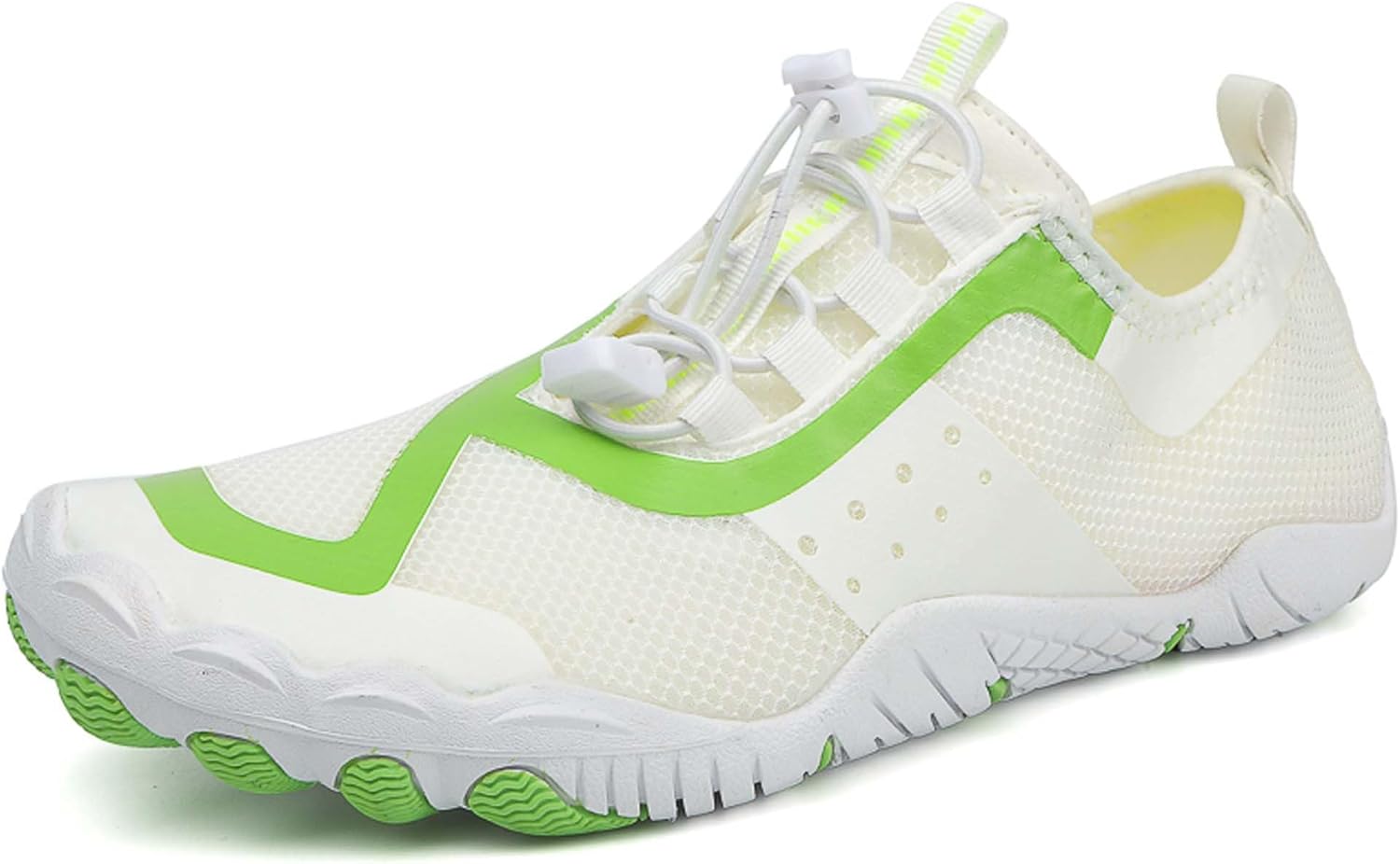 

Мужские водные кроссовки для походов и водных видов спорта Generic, белый/зеленый