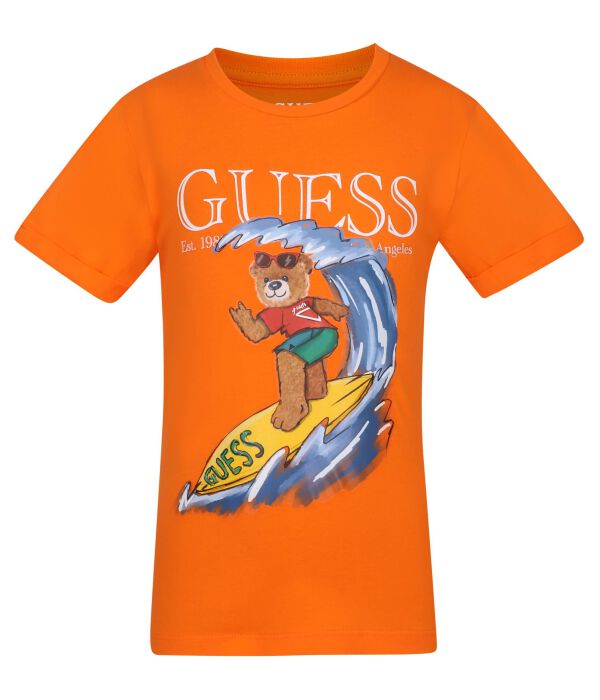

Футболки Regular fit Guess, оранжевый