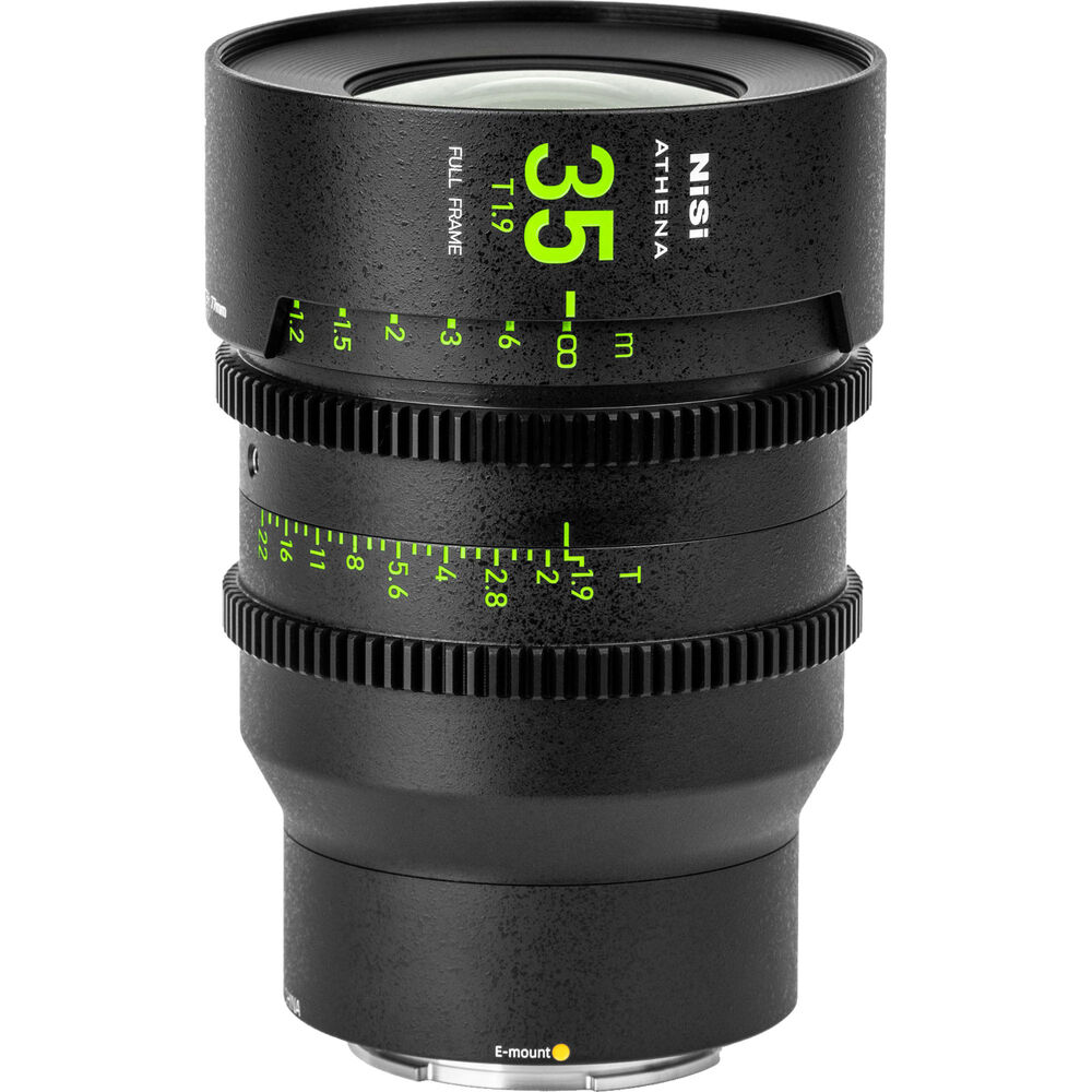 

Полнокадровый объектив NiSi ATHENA PRIME 35mm T1.9 (крепление E)