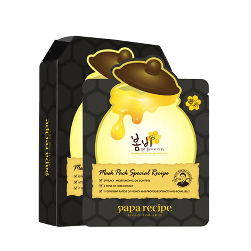 Papa Recipe Маска для лица Black Honey увлажняющая и контролирующая жирность 25 мл*10 шт, 30 Pcs — фото 2