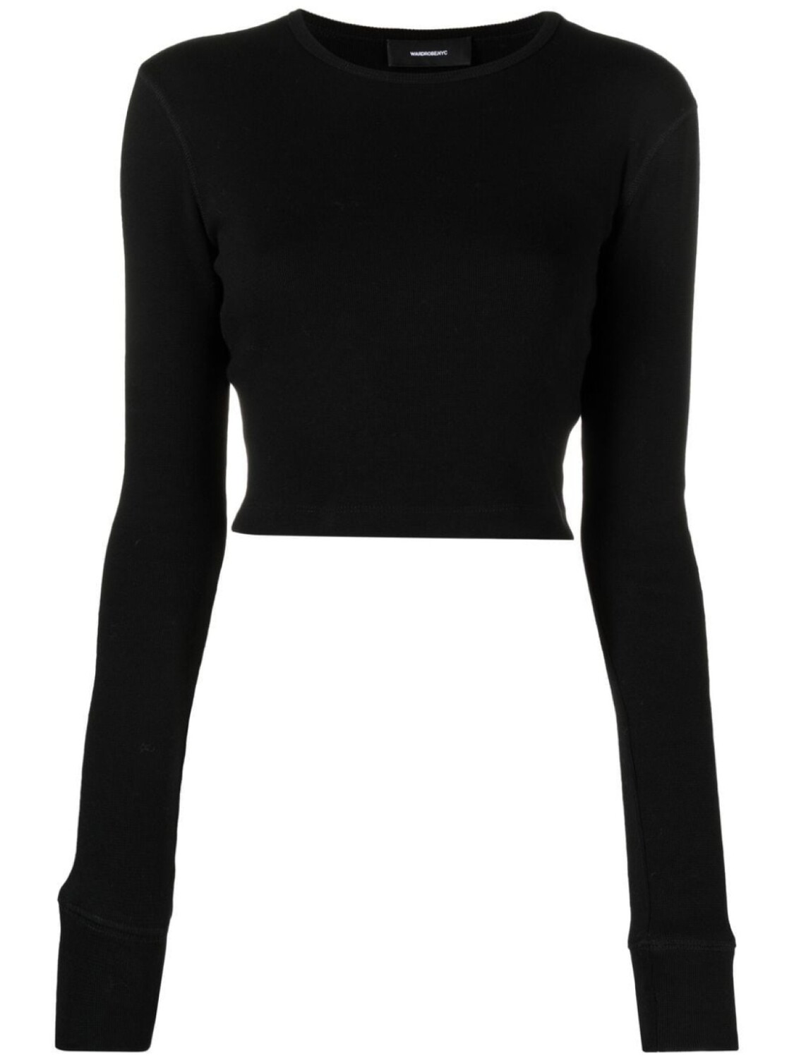 

WARDROBE.NYC топ с длинными рукавами из коллаборации с Hailey Bieber, черный