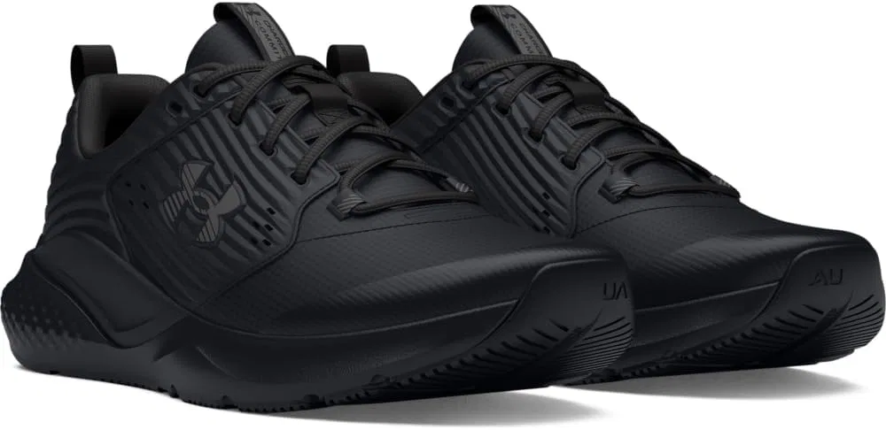 Кроссовки Under Armour Charged Commit Tr 3 Cross Trainer для мужчин, Black Ultimate Black Castlerock — фото 2