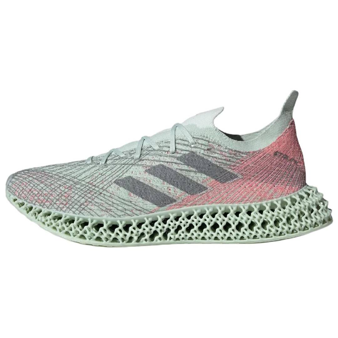 

Кроссовки мужские 4D FWD с низким верхом из льна зеленого/серого/розового цвета Adidas