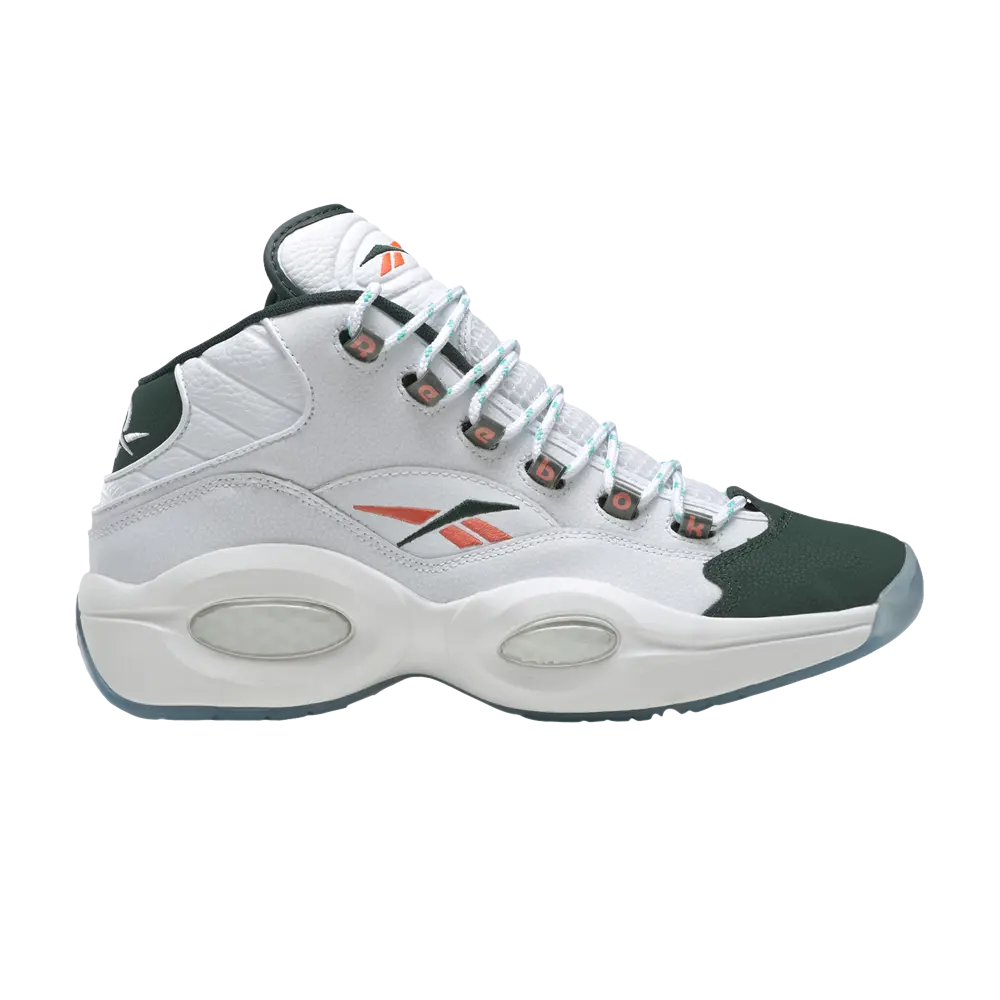 

Кроссовки Question Mid Reebok, белый