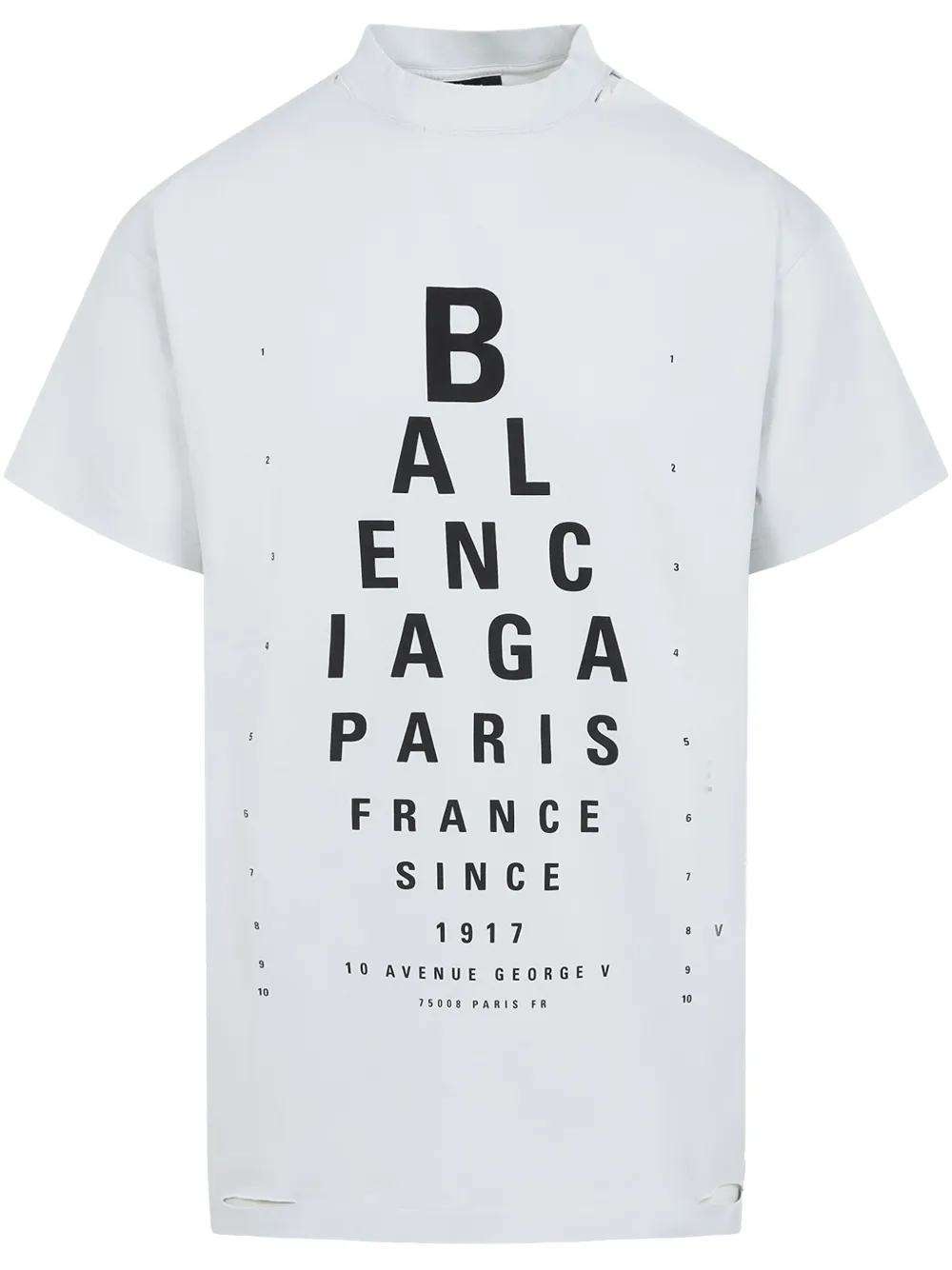 

Футболка с логотипом BALENCIAGA, белый