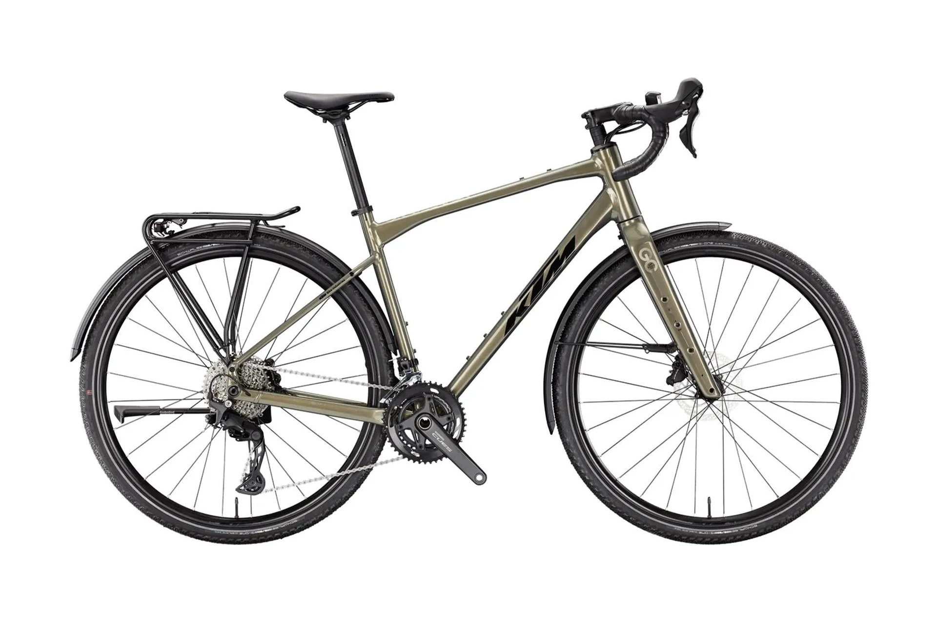 

Гравийный велосипед Ktm Gravelator 20 lfc - 28 дюймов - diamant - 2026, grün | olive pearl/black