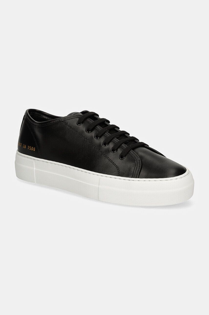 Кроссовки Tournament Low Super из кожи Common Projects, черный