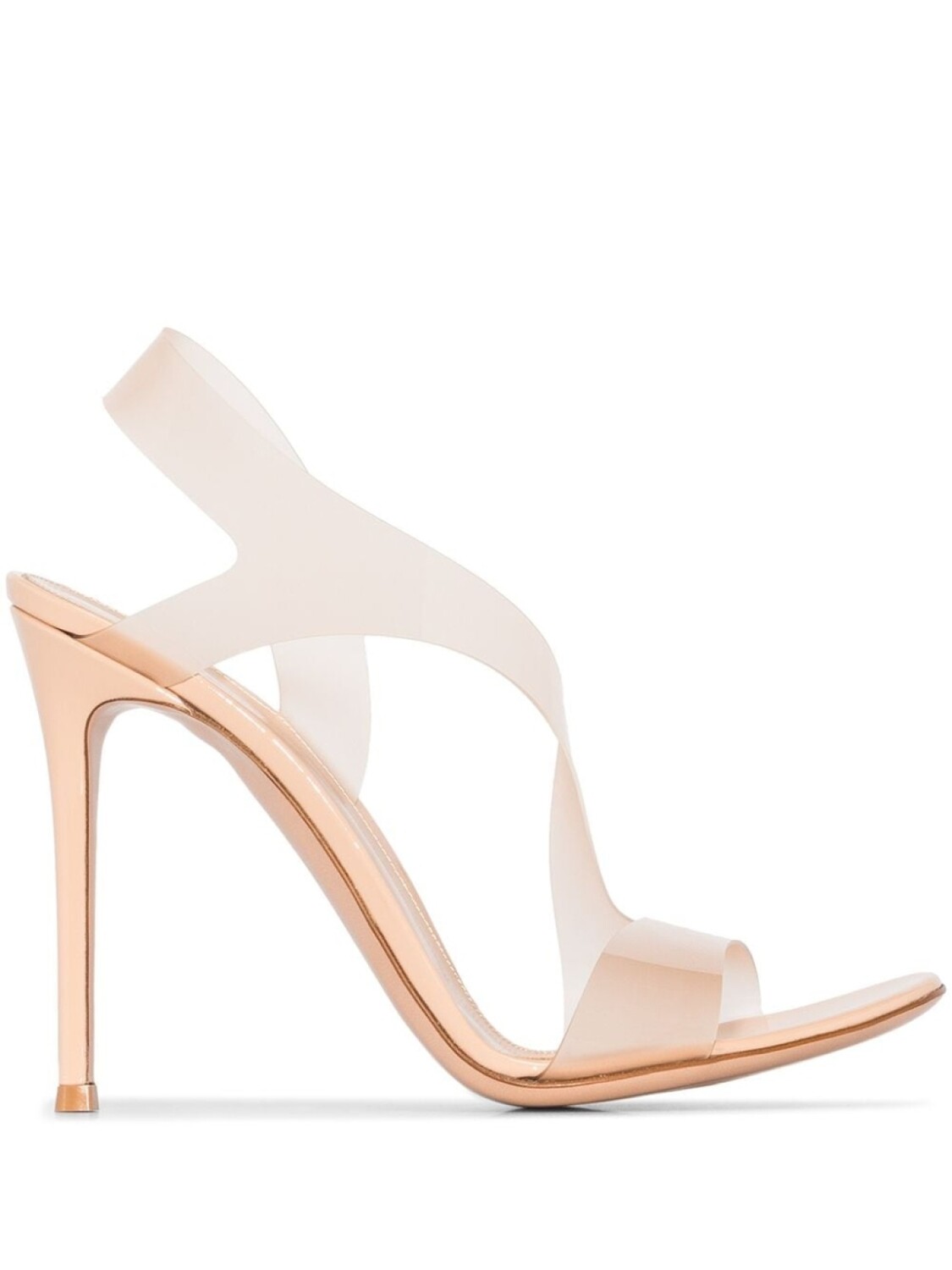 

Gianvito Rossi босоножки Metropolis 105, нейтральный цвет