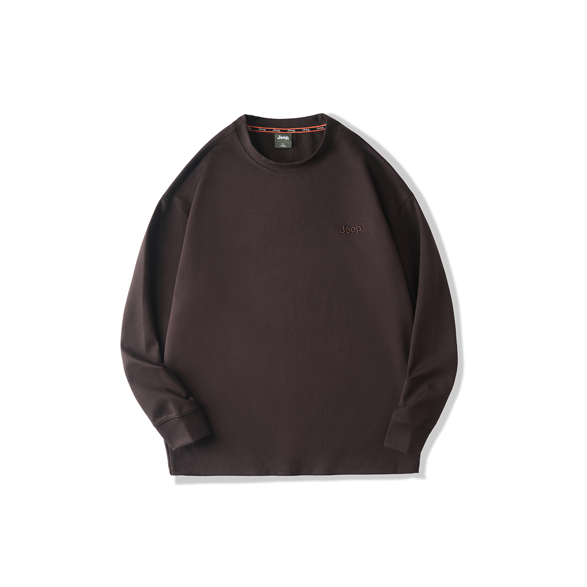 

Футболка Unisex Crew Neck Moderate Straight Fit Jeep, amber коричневый