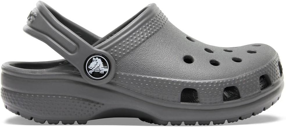 Классические сабо Crocs для детей, серый — фото 2