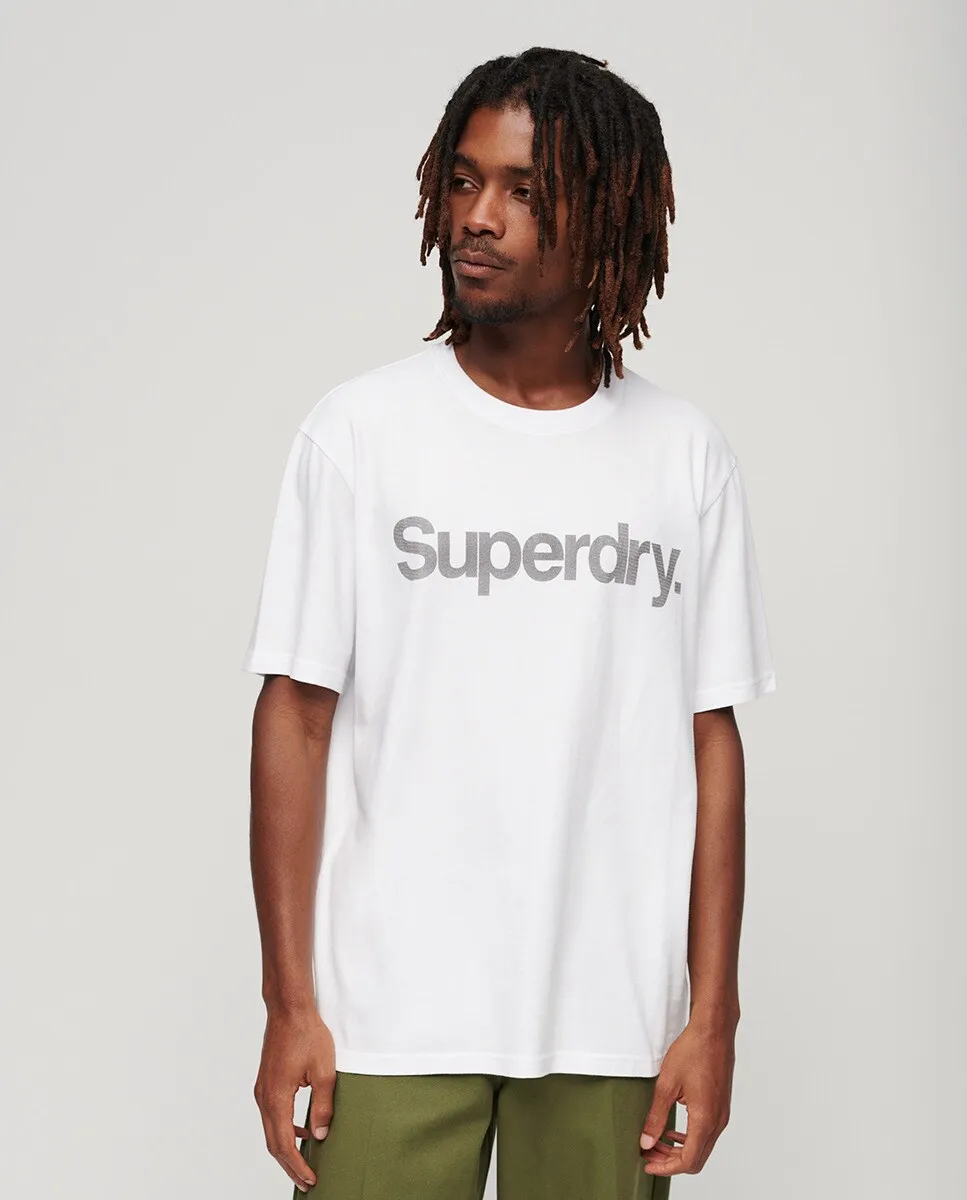 

Футболка мужская свободного покроя City Superdry, белый