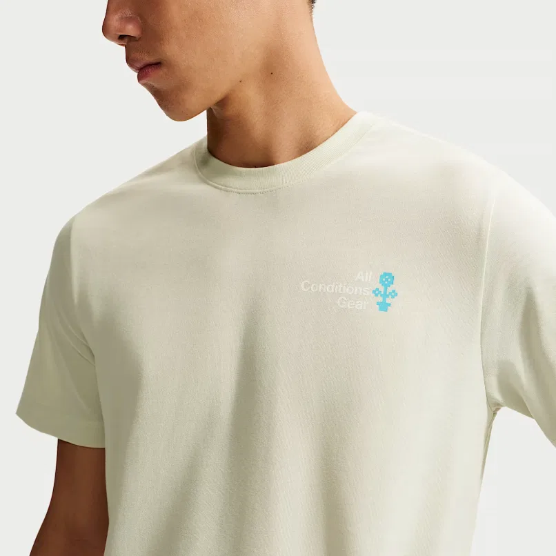 Футболка Dri Fit ACG Quick Dry мужская Nike, Sea Glass Color — фото 4
