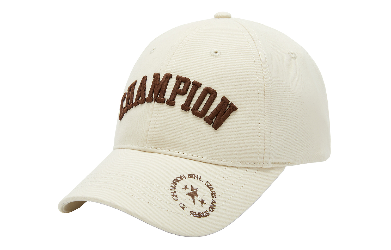 

Champion Хлопковая бейсболка унисекс, Ecru