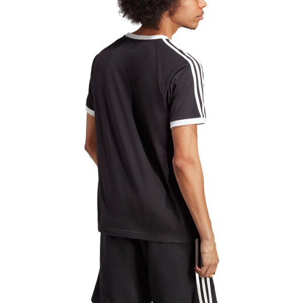 Футболка оригиналы adicolor классика 3 полоски футболка Adidas, черный — фото 4