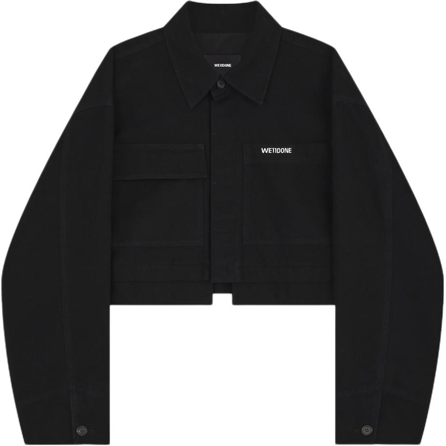 

WE11DONE Куртка весенняя 2025 Women's Black