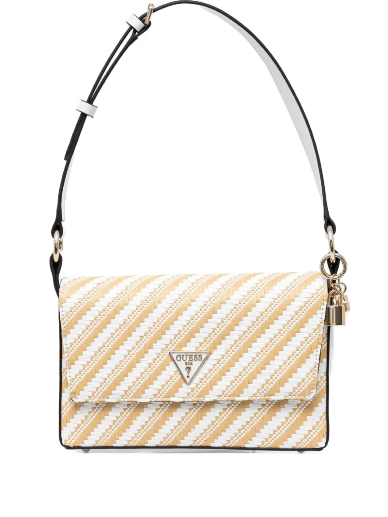 

Мини-сумка через плечо Simona GUESS USA, белый