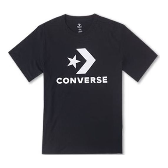 

Футболка Converse Go-To Star Chevron Standard Fit T-Shirt 'Black', черный
