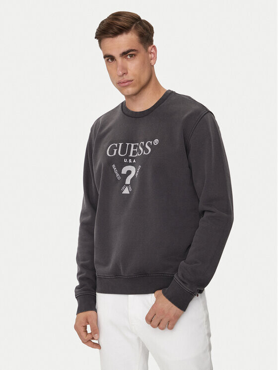 

Толстовка стандартного кроя Guess, черный