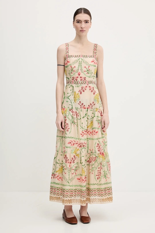 

Хлопковое платье Pedro Del Hierro, бежевый