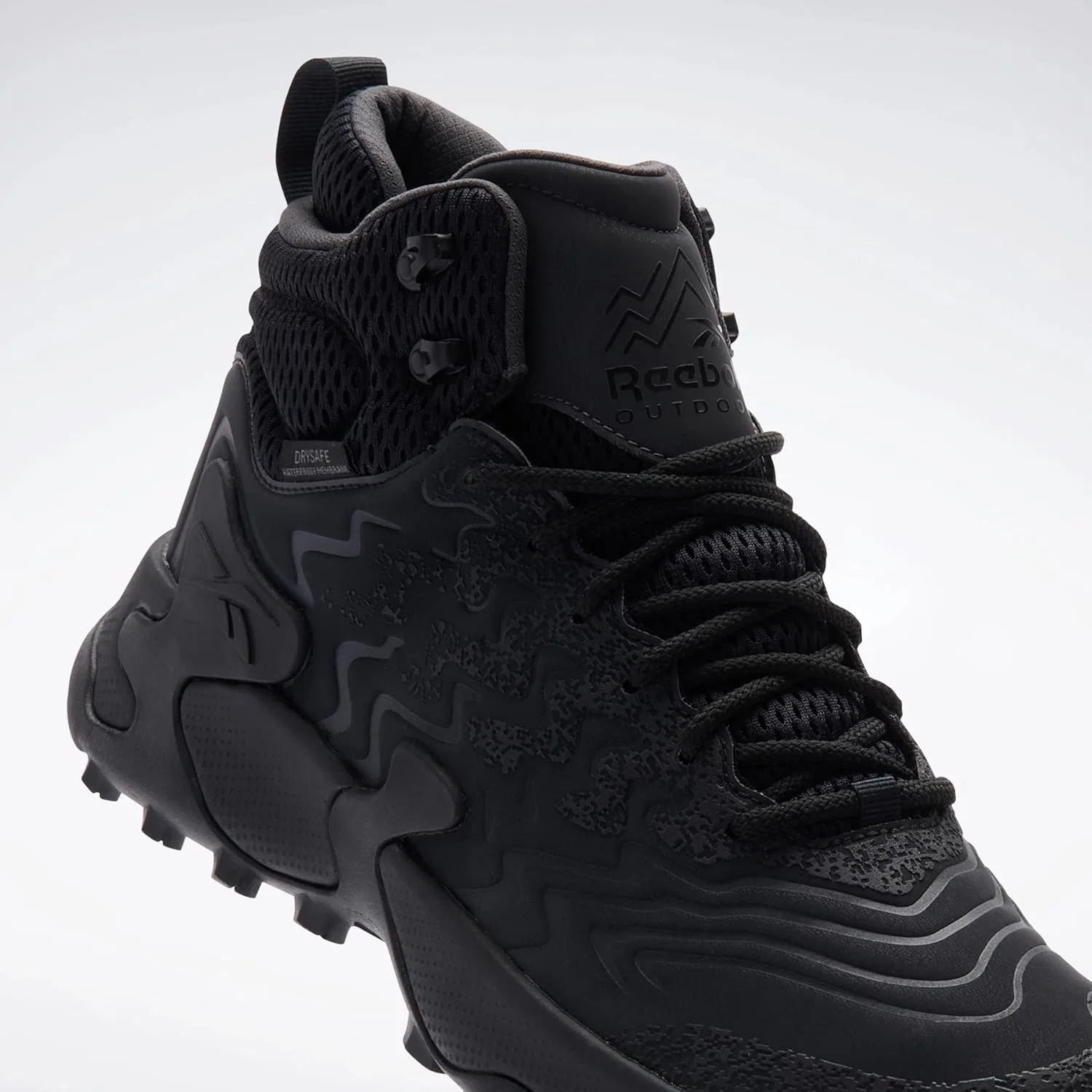 Мужские кроссовки Reebok Kitari DMX, Black Washed Black Grey 4 — фото 2