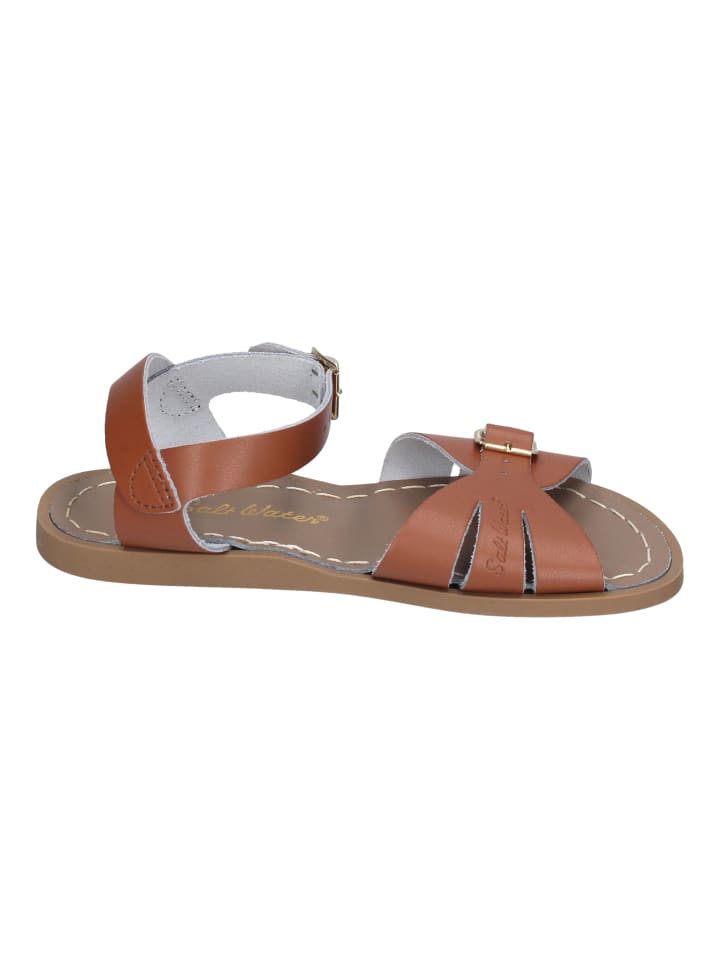Классические босоножки Salt-Water Sandals, коричневый — фото 4