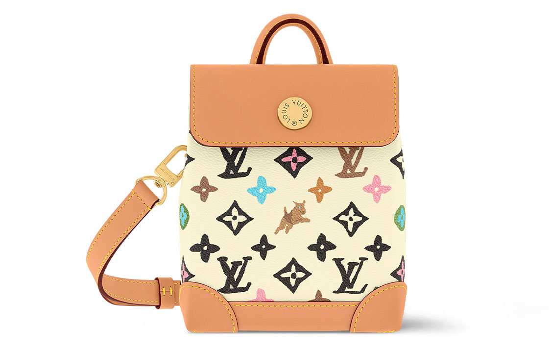

Сумка By Tyler The Creator Nano Steamer Vanilla Craggy Monogram LOUIS VUITTON