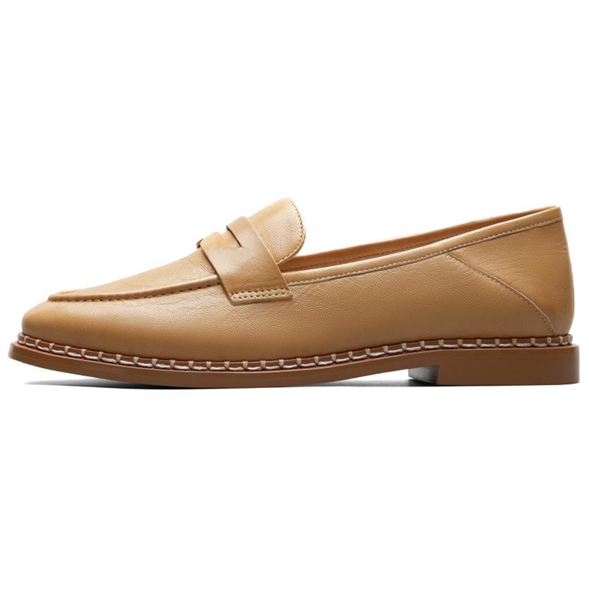 NINE WEST Женские лоферы желто-хаки, цвет Khaki — фото 3