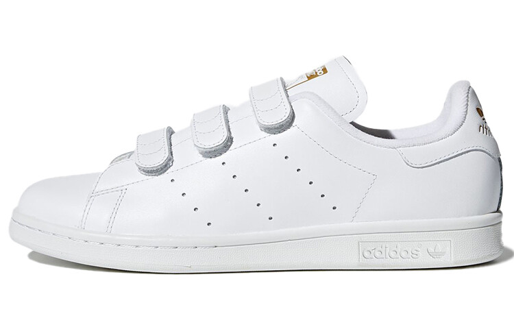 

Кроссовки Adidas Originals STAN SMITH Collection Skateboard Shoes Unisex Low-Top White Gold