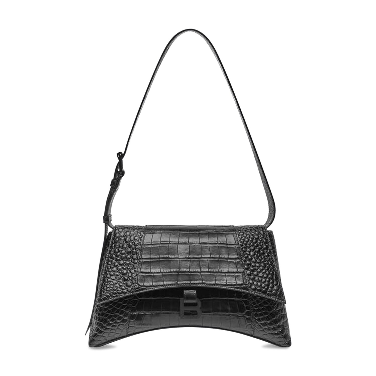 

Сумка через плечо Balenciaga среднего размера, черная, Черный, Сумка через плечо Balenciaga среднего размера, черная
