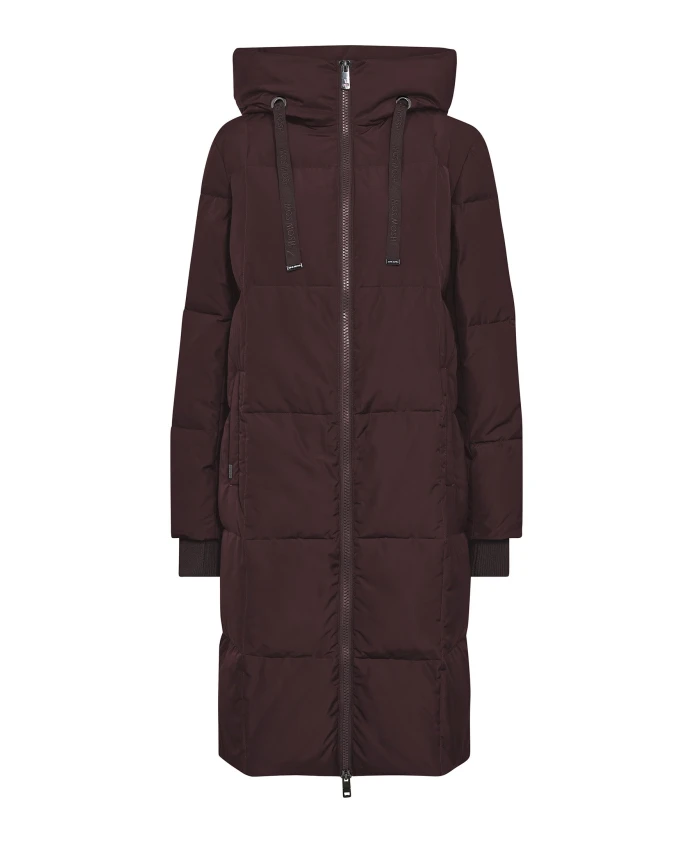 

Пальто квадратной формы цвета помадки Mos Mosh, коричневый