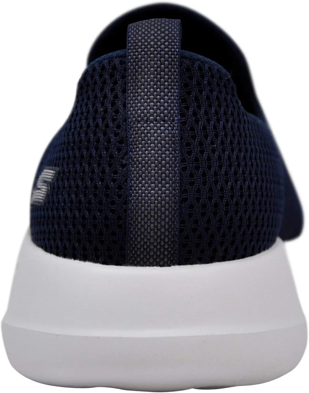 Мужские слипоны Skechers Go Walk Max-privy-54626, белый/темно-синий — фото 3