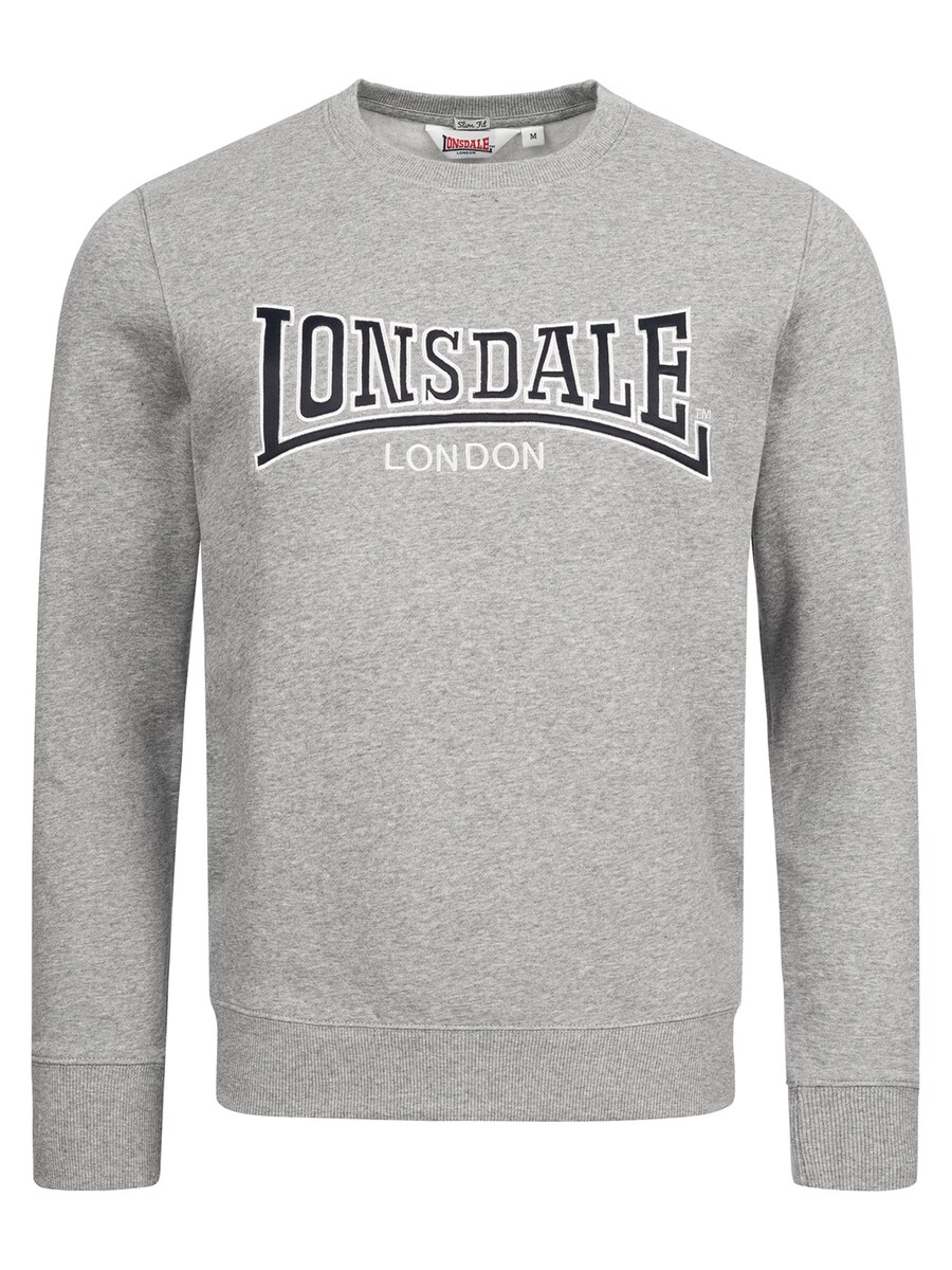 

Толстовка LONSDALE Berger LP181, пятнистый серый
