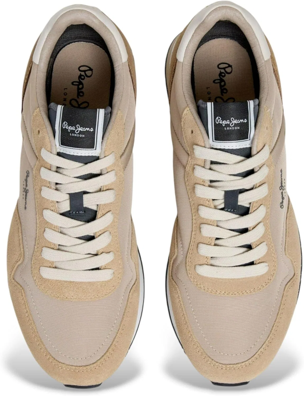 Мужские кроссовки Pepe Jeans Hailon Basic M, Brown Camel Beige — фото 4