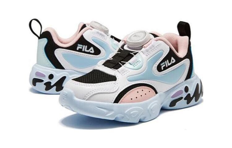 Кроссовки для бега для детей дошкольного возраста Fila Kids, черный/синий — фото 4