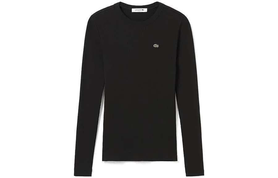 Футболка LACOSTE Women's Crew Neck Moderate Others, черный
